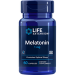 Melatonin 1 mg 60 capsules Life Extension - Premium Vitamins & Supplements from Life Extension - Just $5.99! Shop now at Nutrigeek