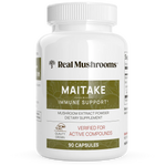 Organic Maitake Mushroom 90 capsules Real Mushrooms - Nutrigeek