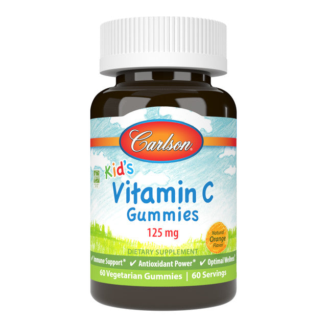 Kid's Vitamin C 125 mg 60 Gummies Carlson Labs