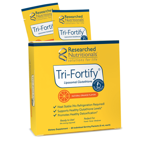 Tri-Fortify® Box of 20 Individual Serving Packets Researched Nutritionals - Nutrigeek