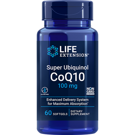 Super Ubiquinol CoQ10 100 mg 60 softgels Life Extension - Premium Vitamins & Supplements from Life Extension - Just $43.99! Shop now at Nutrigeek