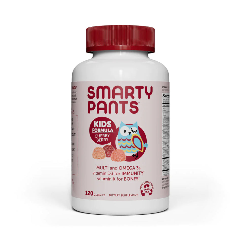 Kids Formula Cherry Berry 120 gummies SmartyPants Vitamins
