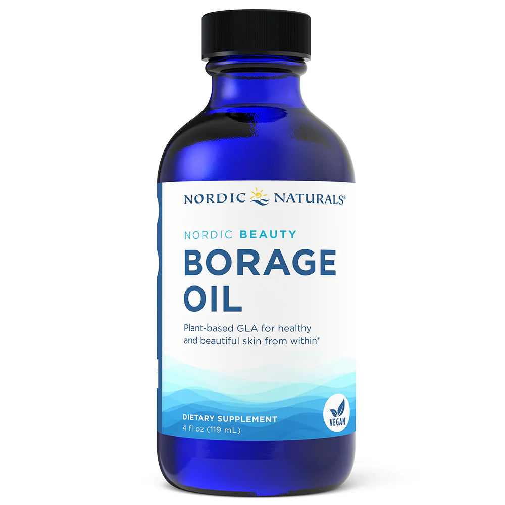 Nordic Beauty Borage Oil 4 fl oz (119ml) Nordic Naturals - Nutrigeek