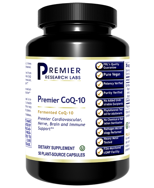 CoQ-10 50 capsules Premier Research Labs