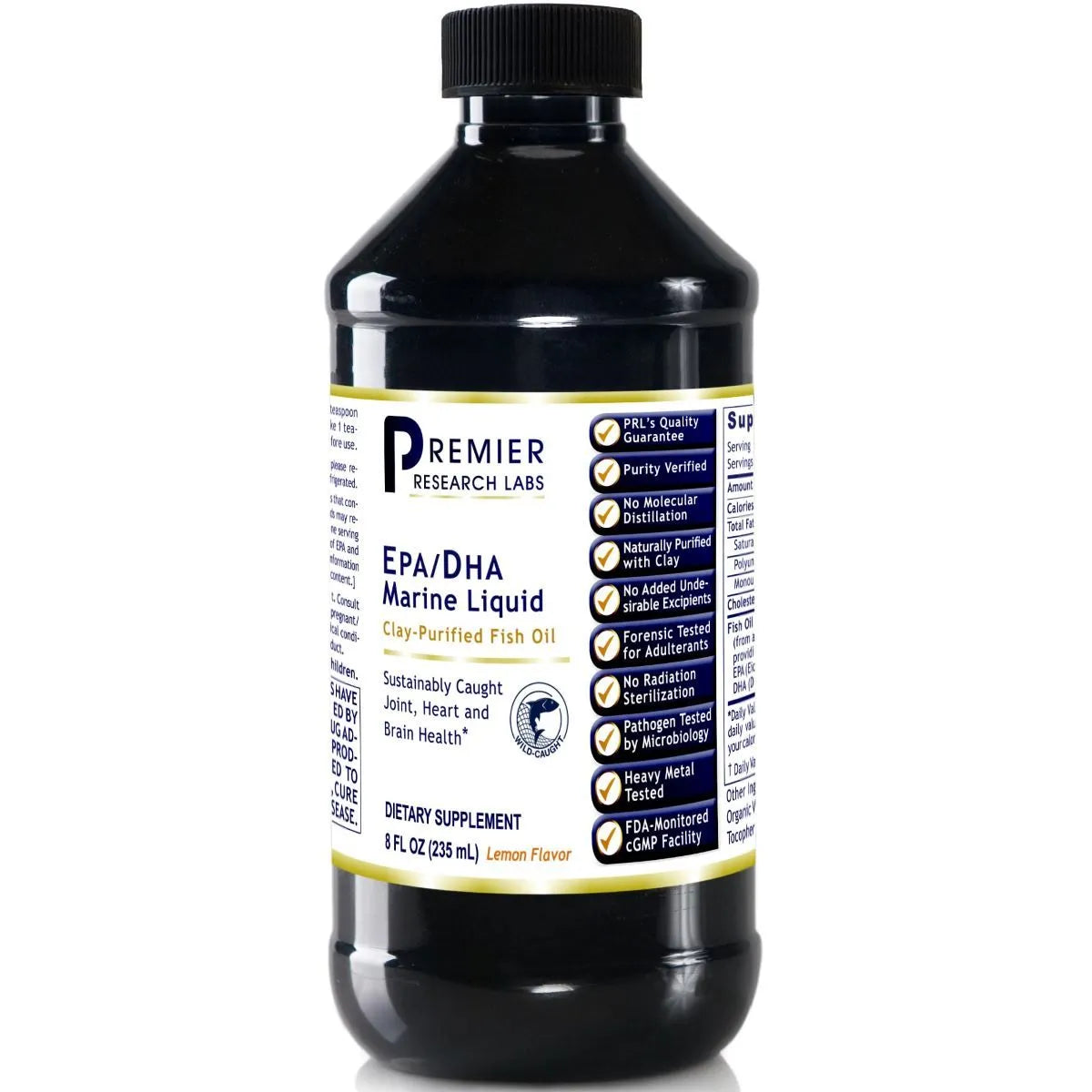 EPA/DHA Marine Liquid 8 fl oz (235 mL) Premier Research Labs