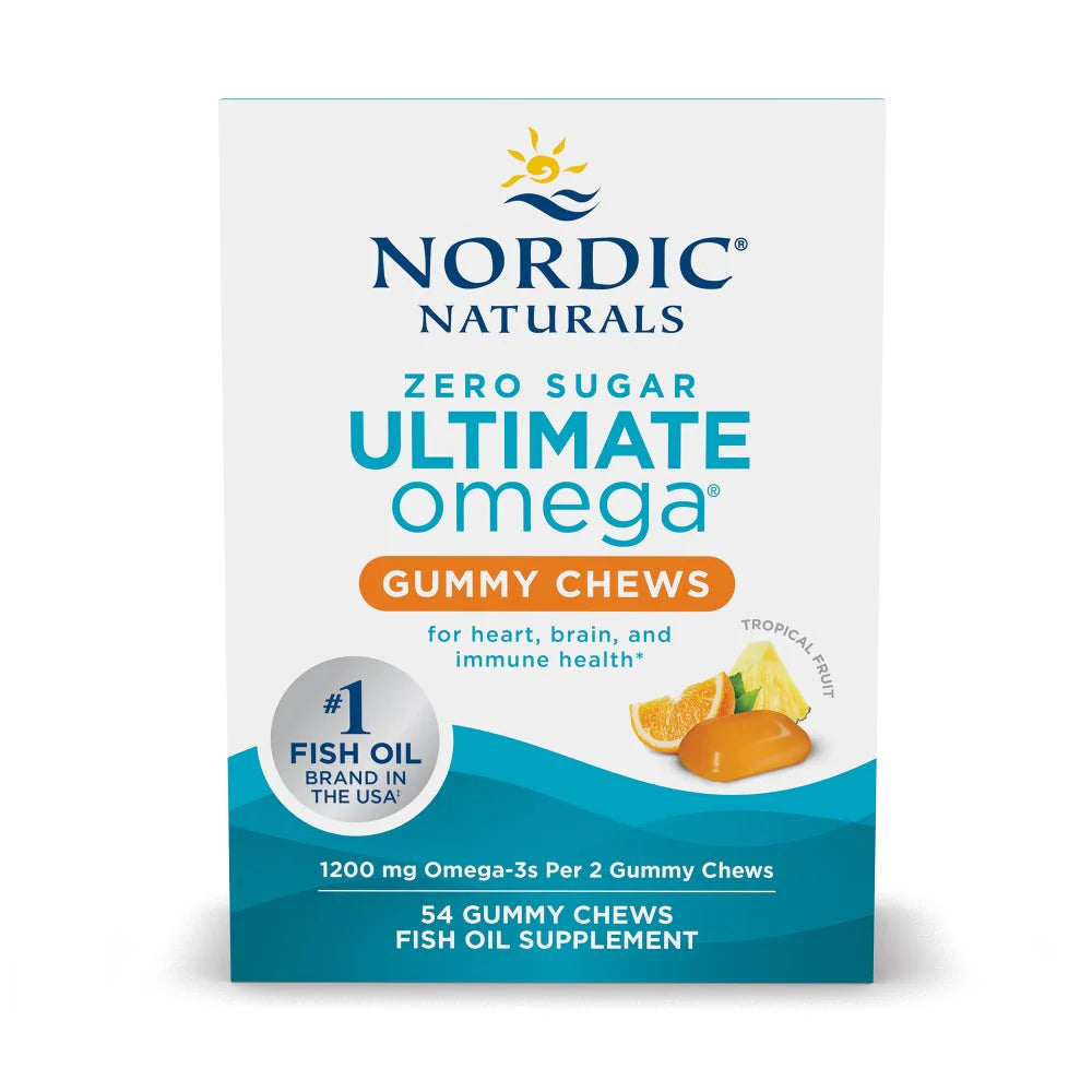 Ultimate Omega 54 gummy chews Nordic Naturals