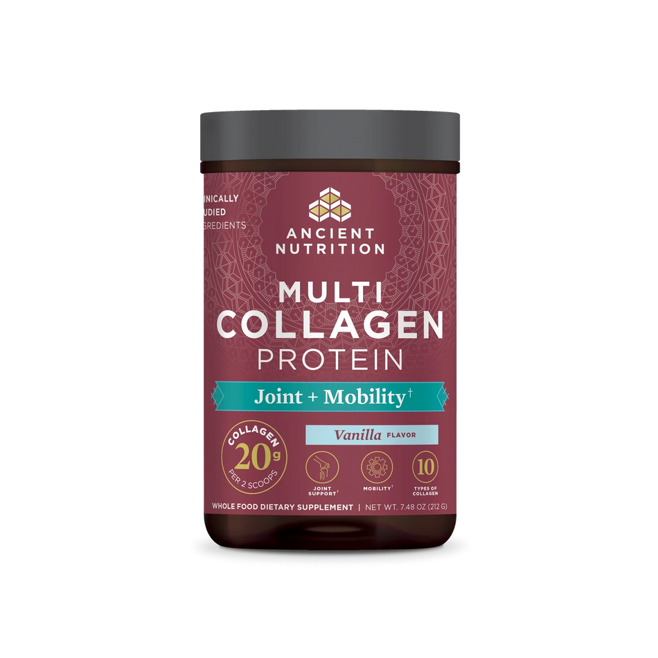 Multi Collagen Protein Joint & Mobility 20 Serving 7.48 OZ (212G) Ancient Nutrition - Nutrigeek