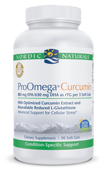 ProOmega Curcumin 90 Softgels Nordic Naturals - Nutrigeek