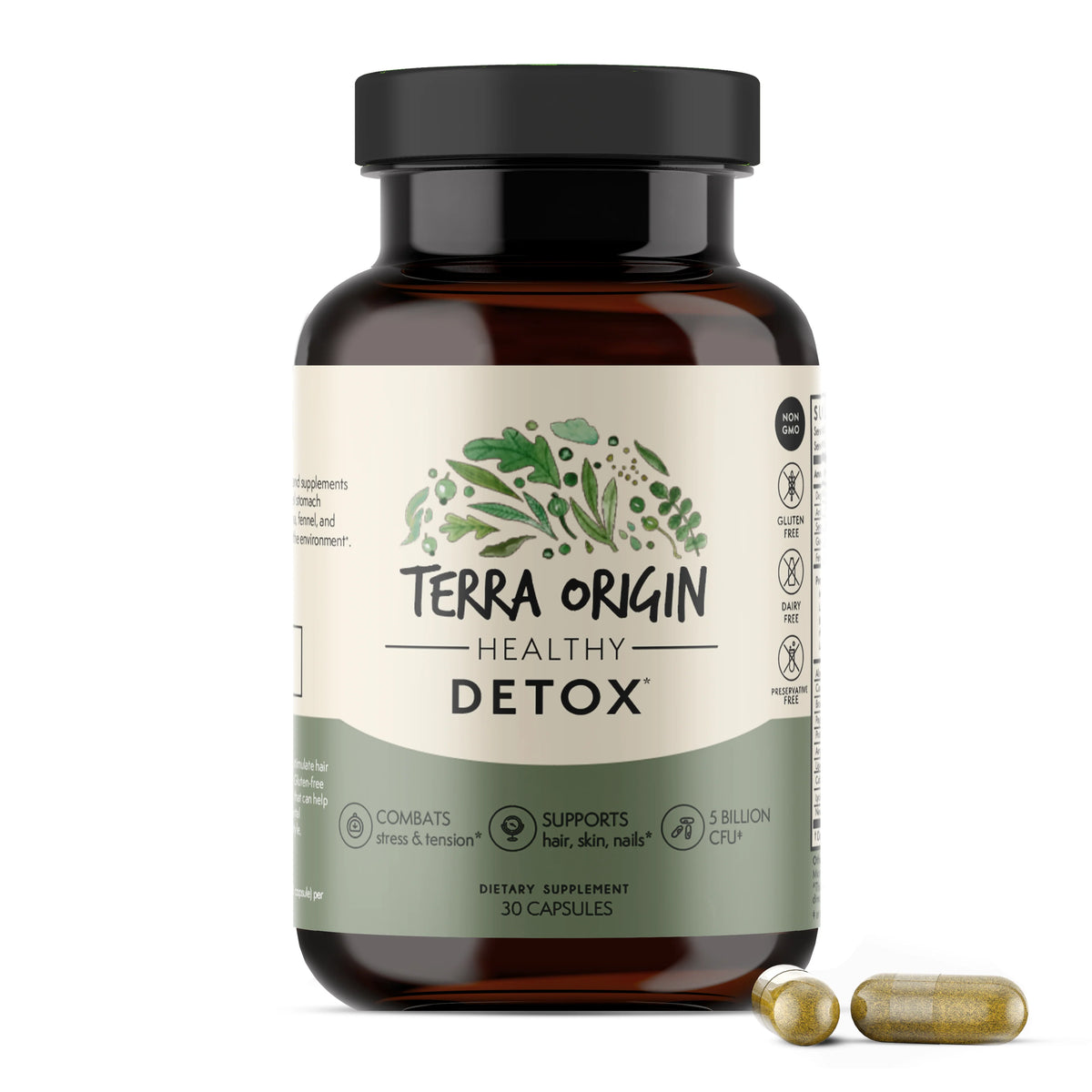 Healthy Detox Cleanse 30 capsules Terra Origin - Nutrigeek