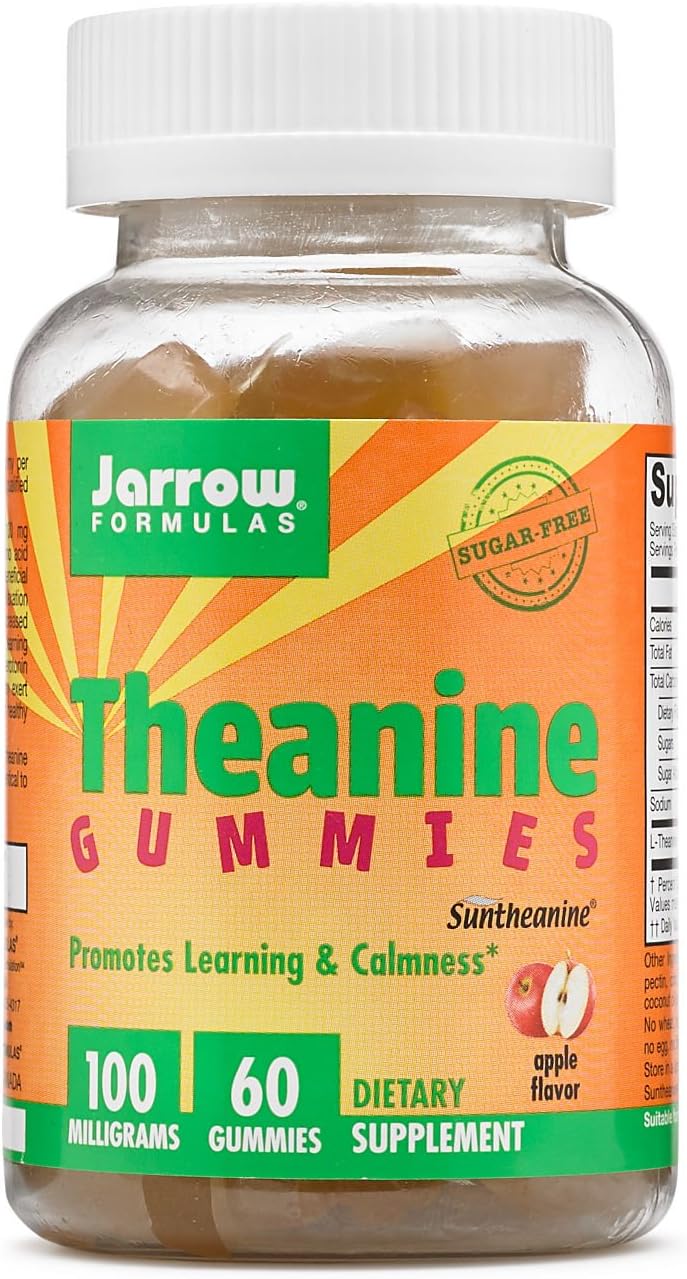 Theanine Gummies 60 gummies Jarrow Formulas