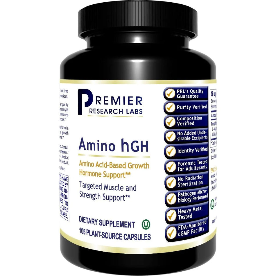 Amino hGH 105 capsules Premier Research Labs