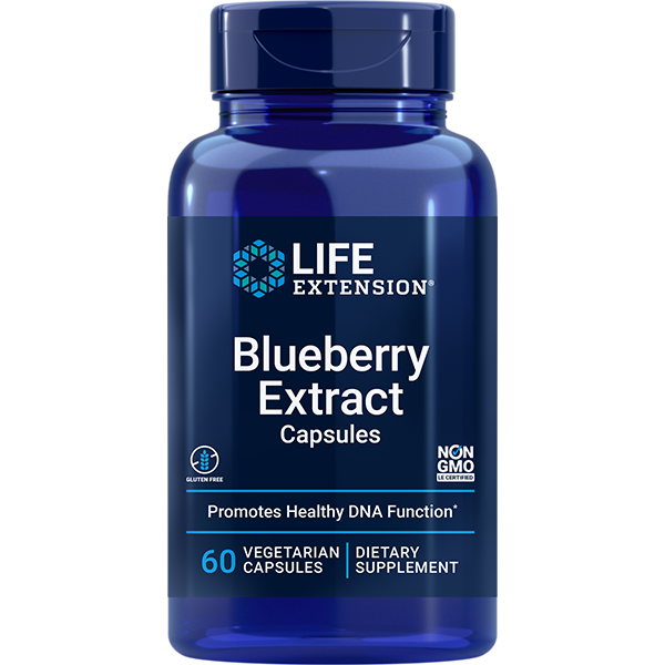 Blueberry Extract 60 capsules Life Extension - Premium Vitamins & Supplements from Life Extension - Just $17.99! Shop now at Nutrigeek