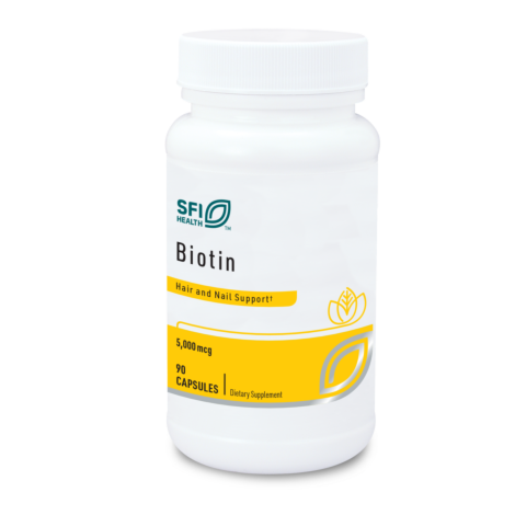 Biotin 5000 mcg 90 capsules Klaire Labs / SFI Health