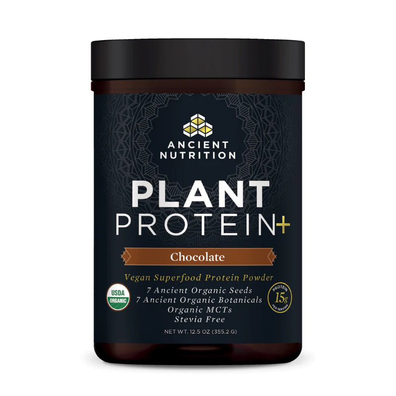 Plant Protein+ Powder 12 Serving Ancient Nutrition