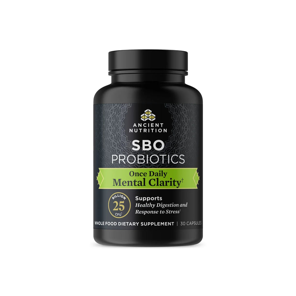 SBO Probiotics Mental Clarity Once Daily 30 capsules Ancient Nutrition