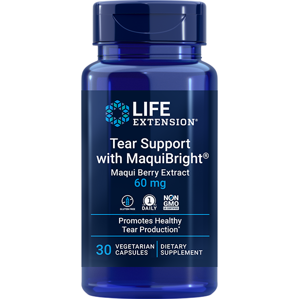 Tear Support with MaquiBright® 30 capsules Life Extension - Premium Vitamins & Supplements from Life Extension - Just $13.99! Shop now at Nutrigeek