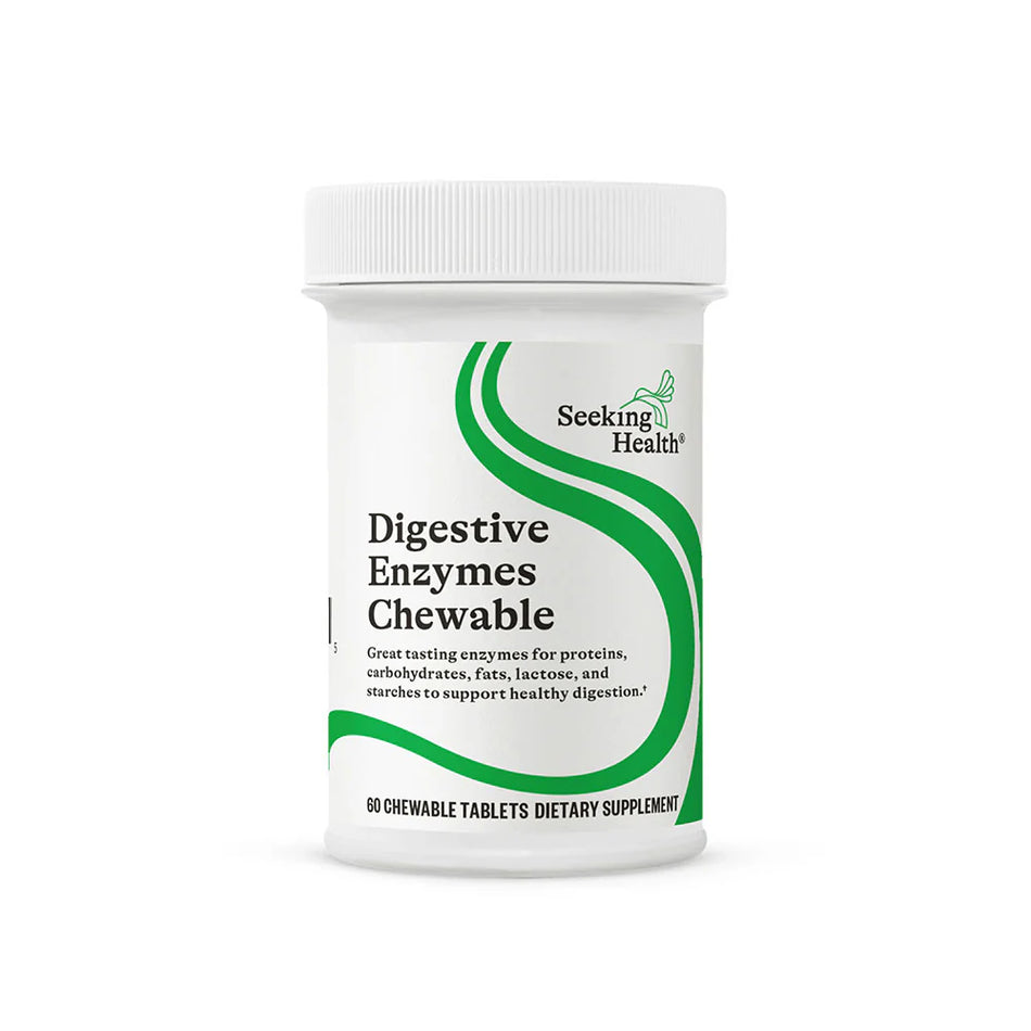 Digestive Enzymes 60 chewable tablets Seeking Health