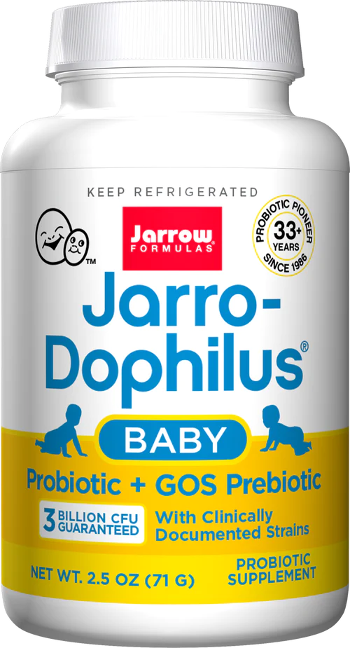 Baby's Jarro-Dophilus+GOS Powder 2.5 oz (71g) Jarrow Formulas - Premium Vitamins & Supplements from Jarrow Formulas - Just $22.99! Shop now at Nutrigeek