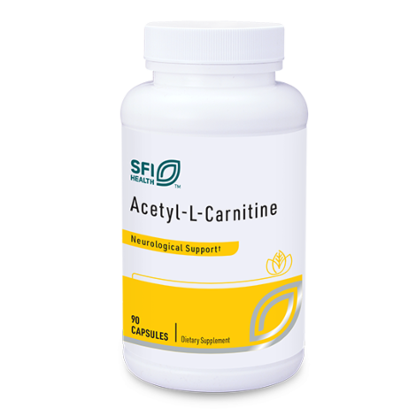 Acetyl-L-Carnitine 500 mg 90 capsules Klaire Labs / SFI Health