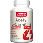 Acetyl L-Carnitine 500mg Jarrow Formulas - Premium Vitamins & Supplements from Jarrow Formulas - Just $26.99! Shop now at Nutrigeek