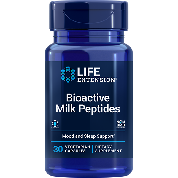 Bioactive Milk Peptides 30 capsules Life Extension - Premium Vitamins & Supplements from Life Extension - Just $13.99! Shop now at Nutrigeek