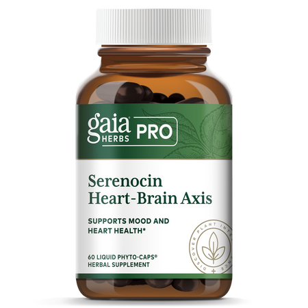 Serenocin Heart-Brain Axis 60 capsules Gaia Herbs - Premium Vitamins & Supplements from Gaia Herbs - Just $38.99! Shop now at Nutrigeek