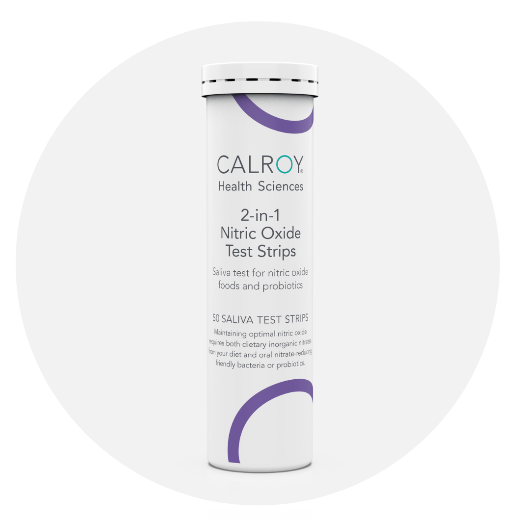 2-in-1 Nitric Oxide Test Strips Calroy Health Sciences