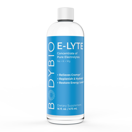 E-Lyte 16 oz (473ml) BodyBio - Nutrigeek