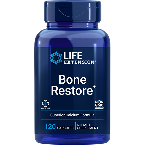 Bone Restore 120 capsules Life Extension - Premium Vitamins & Supplements from Life Extension - Just $16.99! Shop now at Nutrigeek