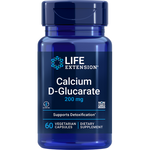 Calcium D Glucarate 200mg 60 capsules Life Extension - Premium Vitamins & Supplements from Life Extension - Just $15.99! Shop now at Nutrigeek