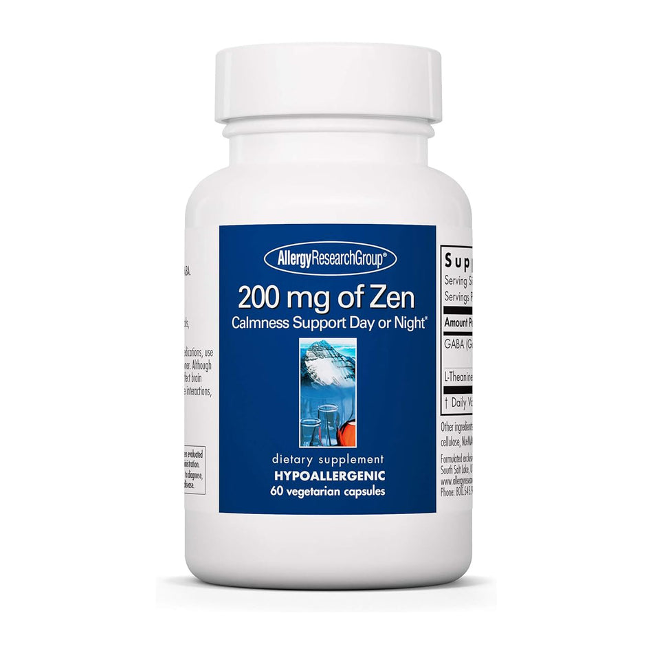 200 mg Zen Capsules Allergy Research Group