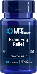 Brain Fog Relief 30 softgels Life Extension - Nutrigeek