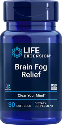 Brain Fog Relief 30 softgels Life Extension - Nutrigeek