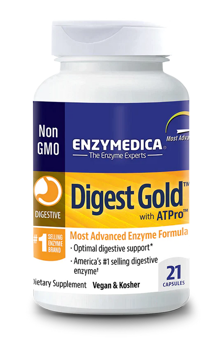 Digest Gold™ capsules Enzymedica - Premium Vitamins & Supplements from Enzymedica - Just $18.49! Shop now at Nutrigeek