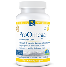 ProOmega Softgels Nordic Naturals - Nutrigeek