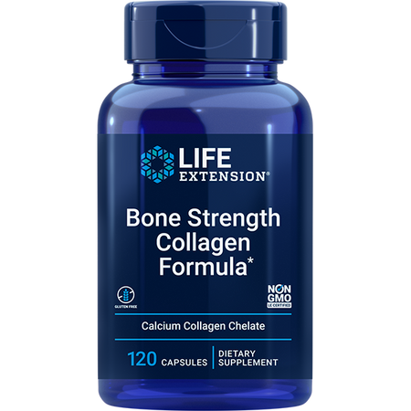Bone Strength Collagen Formula 120 capsules Life Extension - Premium Vitamins & Supplements from Life Extension - Just $34.99! Shop now at Nutrigeek