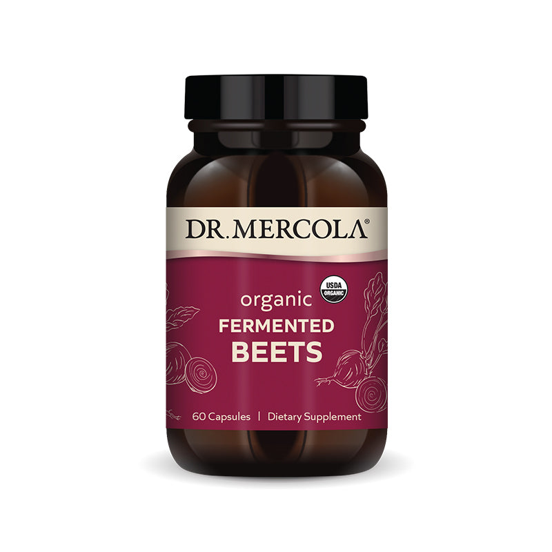 Organic Fermented Beets 60 capsules Dr.Mercola