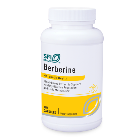 Berberine 500 mg 120 capsules Klair Labs / SFI Health