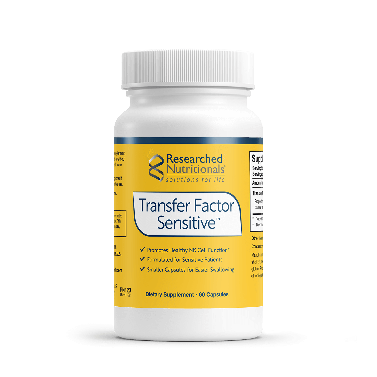 Transfer Factor Sensitive™ 60 capsules Researched Nutritionals - Nutrigeek