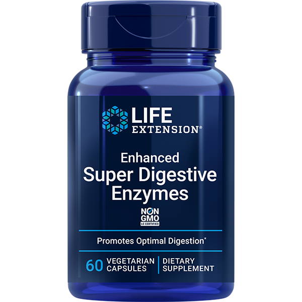 Enhanced Super Digestive Enzymes 60 capsules Life Extension - Premium Vitamins & Supplements from Life Extension - Just $16.99! Shop now at Nutrigeek