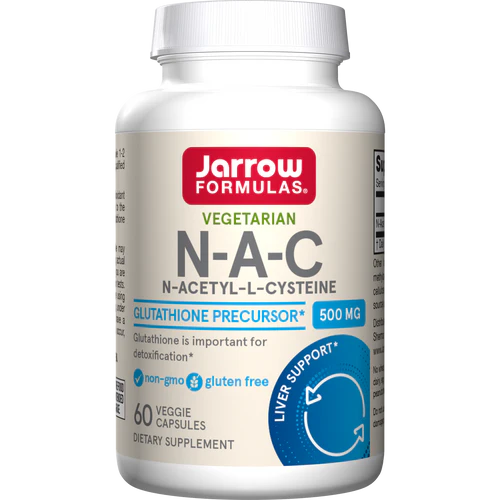 N-A-C (N-Acetyl-L-Cysteine) 500mg 60 capsules Jarrow Formulas