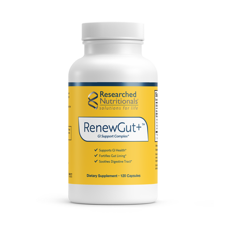 RenewGut+™ 120 capsules Researched Nutritionals - Nutrigeek