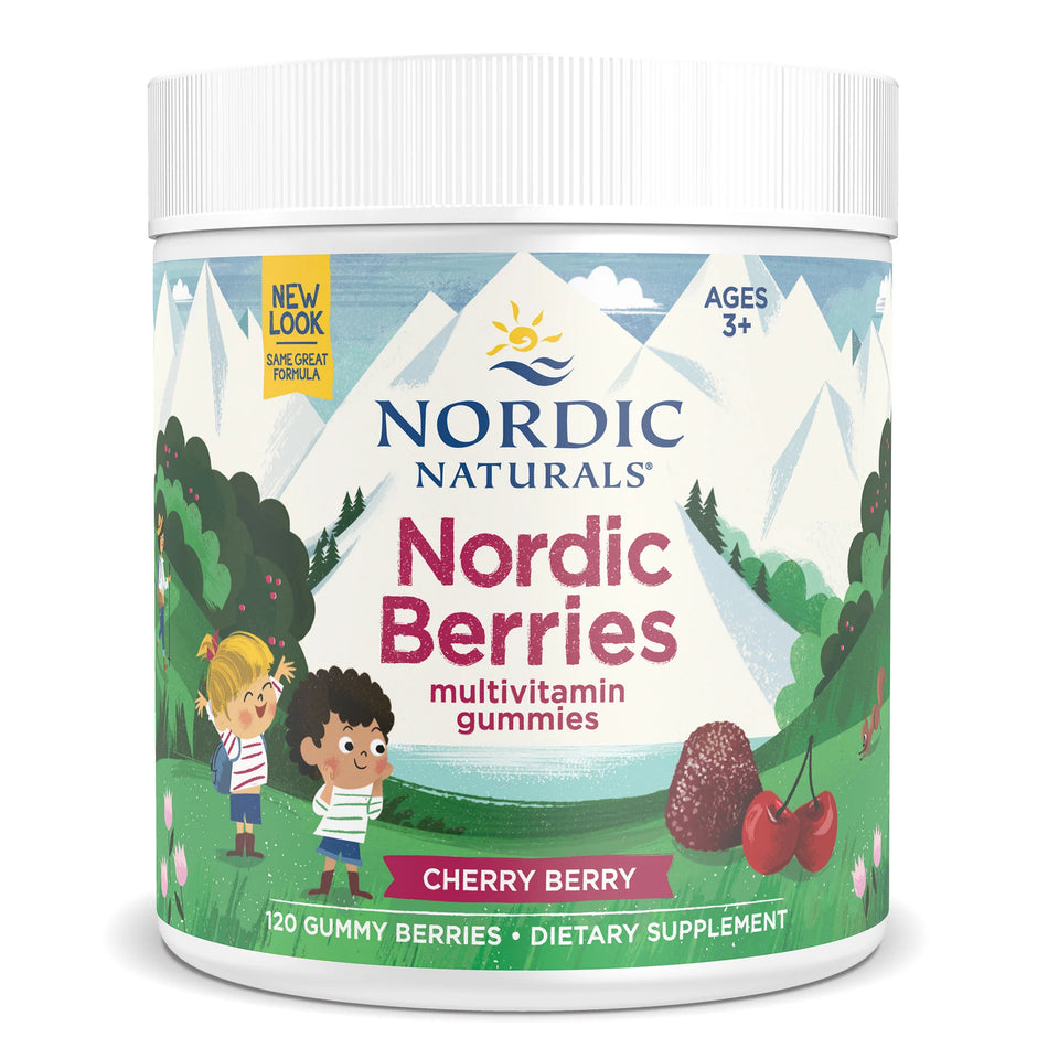 Nordic Berries 120 Gummy Nordic Naturals - Nutrigeek
