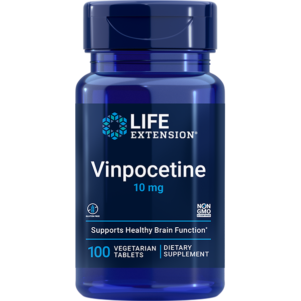 Vinpocetine 10mg 100 tablets Life Extension - Premium Vitamins & Supplements from Life Extension - Just $13.99! Shop now at Nutrigeek