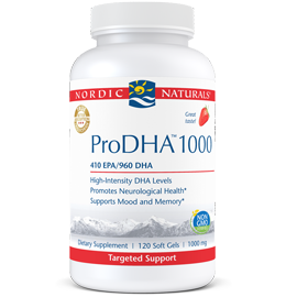 ProDHA 1000 120 Softgels Nordic Naturals - Nutrigeek
