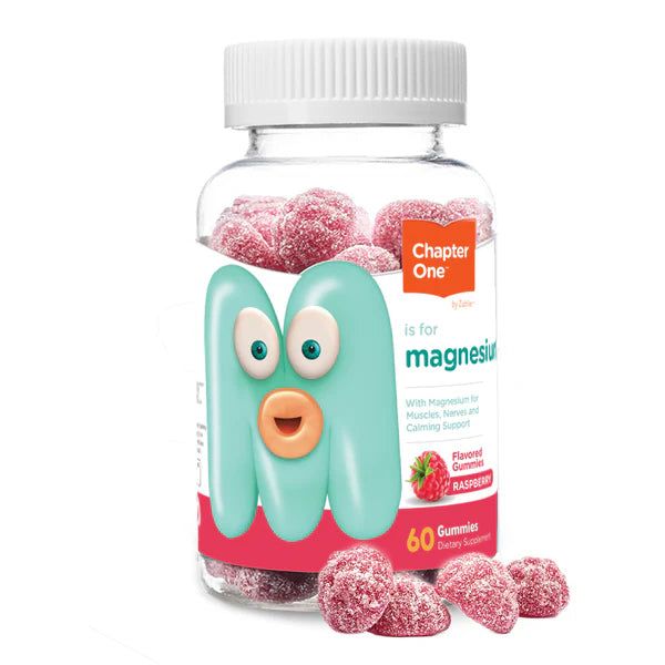 Magnesium Gummies Raspberry for Kids Zahler