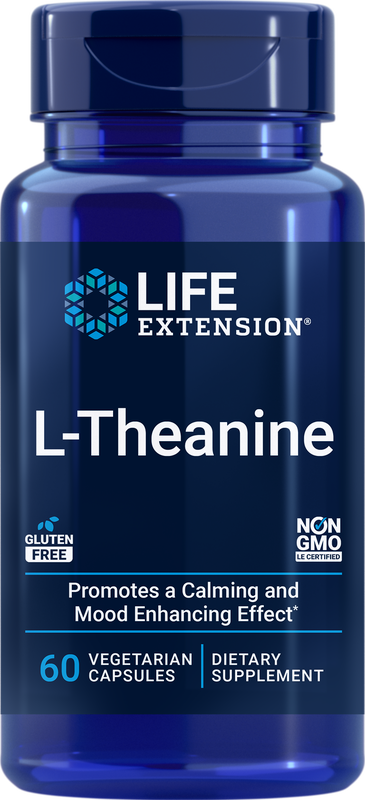 L-Theanine 100 mg 60 capsules Life Extension - Premium Vitamins & Supplements from Life Extension - Just $18.99! Shop now at Nutrigeek