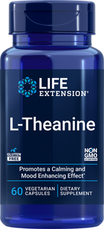 L-Theanine 100 mg 60 capsules Life Extension - Premium Vitamins & Supplements from Life Extension - Just $18.99! Shop now at Nutrigeek
