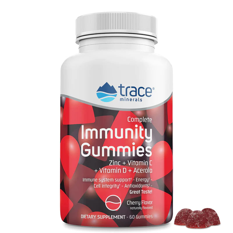 Immunity Gummies - Cherry Flavor 60 gummies Trace Minerals Research - Premium Vitamins & Supplements from Trace Minerals Research - Just $23.99! Shop now at Nutrigeek