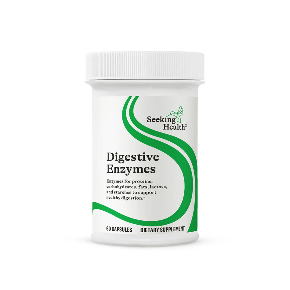 Digestive Enzymes (Formerly Digestion Intensive) 60 Capsules Seeking Health